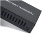 Osmond 5 Paires Mini Convertisseur de Média Fibre Optique Gigabit 100/1000Mbps Émetteur-Récepteur Optique Commutateur Ethernet S