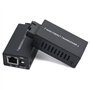 Osmond 5 Paires Mini Convertisseur de Média Fibre Optique Gigabit 100/1000Mbps Émetteur-Récepteur Optique Commutateur Ethernet S