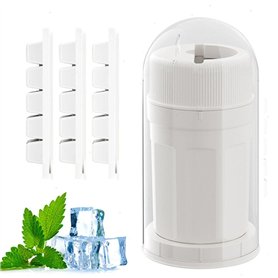 Bnnlqpsttg Grille de Glace Rotative Moule Bloc Glace Tasse de Fabrication Glace Boîte de Fabrication Glace Domestique Machine à
