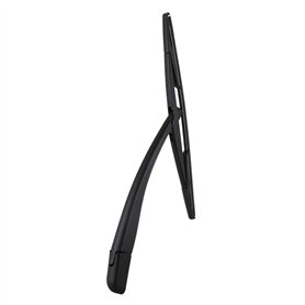 CAIONPLE Balais + Bras Essuie Glace Lame Noir pour Lunette Arriere de Voiture 307 SW/Estate de 2000 Une 2008