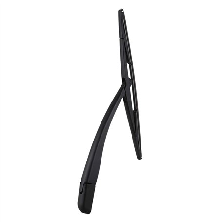 CAIONPLE Balais + Bras Essuie Glace Lame Noir pour Lunette Arriere de Voiture 307 SW/Estate de 2000 Une 2008