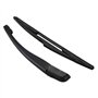 CAIONPLE Balais + Bras Essuie Glace Lame Noir pour Lunette Arriere de Voiture 307 SW/Estate de 2000 Une 2008