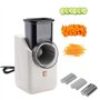 Pesfehhy Râpe à Fromage Électrique Polyvalente, Appareil à Salade Électrique Détachable pour la Cuisine Domestique, Trancheur de