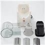 Pesfehhy Râpe à Fromage Électrique Polyvalente, Appareil à Salade Électrique Détachable pour la Cuisine Domestique, Trancheur de