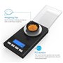 Reinscer Balance de précision au milligramme 50G/0,001G - Balance de précision au milligramme - Balance de laboratoire avec écra