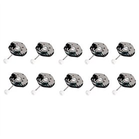 Widybord 10 PièCe SéRie SL68 Montre à Quartz Mouvement Horloge Accessoires Bricolage Adapté pour la RéParation de Montre Remplac