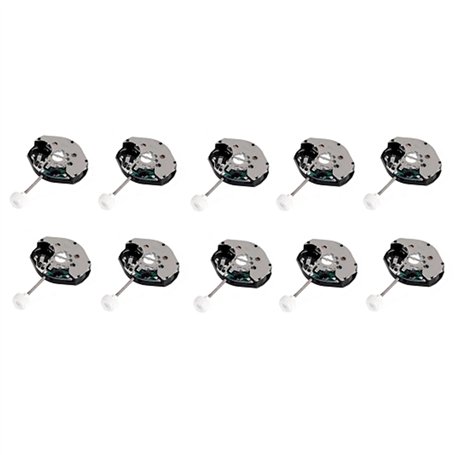 Widybord 10 PièCe SéRie SL68 Montre à Quartz Mouvement Horloge Accessoires Bricolage Adapté pour la RéParation de Montre Remplac