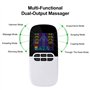 dissot Unité TENS Rechargeable Santé MéRidien Machine de ThéRapie NuméRique EMS TENS Machine PhysiothéRapie Corps Cou Massage