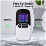 dissot Unité TENS Rechargeable Santé MéRidien Machine de ThéRapie NuméRique EMS TENS Machine PhysiothéRapie Corps Cou Massage