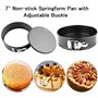 Iyalezirk Ensemble D'Accessoires pour Autocuiseur pour 6 Pintes Comprenant Un Panier À Vapeur de LéGumes, Un Moule À CharnièRe, 