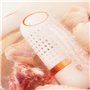 Sefdrert Machine à laver portable pour légumes en forme de capsule Purificateur alimentaire Usage domestique Désinfection Légume