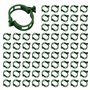 Reykentu Clips en plastique pour support de plantes