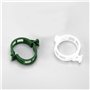 Reykentu Clips en plastique pour support de plantes, outil de fixation de greffe de protection de vigne de plantes réutilisable 