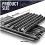 Qusedwey 20 Paquets PoinçOns en Acier 4 Mm Fleur PoinçOn Ensemble de Timbres Pratique MéTal Estampage Kit Estampage Outils pour 