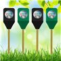 PAMENET Lot de 10 mini hygromètres portables testeur d'humidité du sol pour plantes en pot