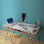 Lioggyet Support mural pour téléphone portable et tablette avec fente pour deux cartes - Support pour téléphone portable économi