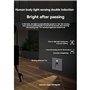 Luobannm 3W LED Lumière Nocturne avec Détecteur de Mouvement Intégré pour Escalier Étanche avec Détecteur de Mouvement pour Bate
