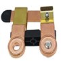 Eeuye 2X Interrupteur de Lame de Couteau à Poteau LatéRal Isolateur de Commutateur de Déconnexion de Batterie 12 V/24 V pour RV 