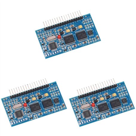 Eeuye Carte de Pilote SPWM D'Onduleur à Onde Sinusoïdale Pure 3X 5V DC-AC EGS002 Oscillateur à Cristal 12Mhz EG8010 + Module de