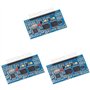 Eeuye Carte de Pilote SPWM D'Onduleur à Onde Sinusoïdale Pure 3X 5V DC-AC EGS002 Oscillateur à Cristal 12Mhz EG8010 + Module de