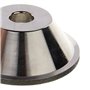 Nettoppo Meule Argentée 100X32X20X10X5 pour Meule Diamantée en Forme de Bol en Tungstène à Lame en Alliage