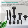 Reinscer Kit de 9 petites buses de , têtes pour de plongée, pompes de piscine