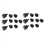 MQODLFP 20 PièCes/Lot UNC6-32 M3.5 Vis à Main pour Support GPU PSU BoîTier D'Ordinateur Vis de Panneau LatéRal PC Assembler Refr