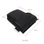 Tixqeaif 1 PCS Sac de Rangement Technique pour Plongée sous-Marine avec Poche de pour Ceinture de Plombs, Noir, Attaché à la Jam