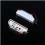XEDLAMP 2X 12V SMD pièces arrière de Voiture Blanches Lampes d'éclairage de Plaque d'immatriculation