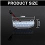 XEDLAMP 2X 12V SMD pièces arrière de Voiture Blanches Lampes d'éclairage de Plaque d'immatriculation, for, for Mazda, 6 GH 2007-