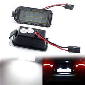 XEDLAMP Lampes lumineuses de plaque d'immatriculation sans erreur
