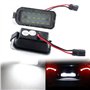 XEDLAMP Lampes lumineuses de plaque d'immatriculation sans erreur