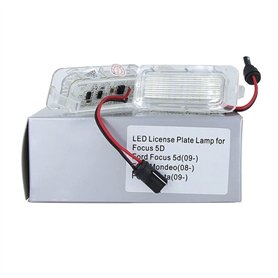 XEDLAMP 2 pièces lumière de plaque d'immatriculation lumineuse