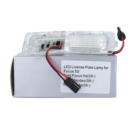 XEDLAMP 2 pièces lumière de plaque d'immatriculation lumineuse