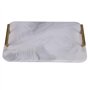 Gvvsjgdbis Sty Le Nordique Poignée Plaqué ou Céramique Marbre Plateau Plateau de Stockage Conseil de Stockage Gâteau Assiette à 