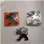 LZJPL Emblème de Voiture pour Peugeot 308 SW 2013-2017 Badge emblème Logo Lettres Voiture côté Capot Coffre extérieur Capot Avan
