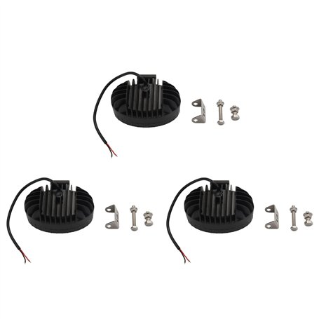 Sxmrmnx 3X la Sécurité des Chariots ÉléVateurs une Mené la LumièRe 5.5 Pouces 8W LED Avertissement EntrepôT PéDestre Projecteur