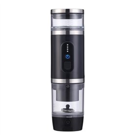 Luobannm Machine à Portable Rechargeable par USB avec Mousseur à Lait pour Voyages