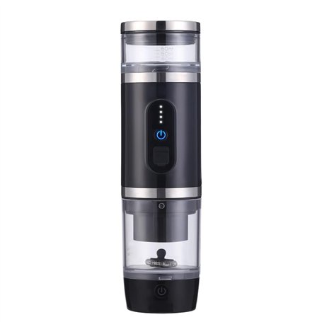 Luobannm Machine à Portable Rechargeable par USB avec Mousseur à Lait pour Voyages