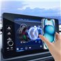 Yominerr Aspirateur de Voiture sans FVacuum avec Support de Fixation par Ventouse à Vide ou Support de Téléphone Magnétique à Ad