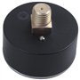 Kznifmk 3X Manometre A Air de Comparateur de Cadran Rond 0-180 Psi 13mm 1 / 4BSP Diametre, Noir