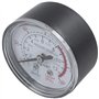 Kznifmk 3X Manometre A Air de Comparateur de Cadran Rond 0-180 Psi 13mm 1 / 4BSP Diametre, Noir