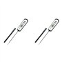 Kznifmk 2X TP602 Thermomètre à Viande Cuisine Numérique Cuisson des Aliments Eau Sonde de Lait Barbecue Électronique Détecteur d