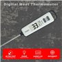 Kznifmk 2X TP602 Thermomètre à Viande Cuisine Numérique Cuisson des Aliments Eau Sonde de Lait Barbecue Électronique Détecteur d