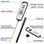 Kznifmk 2X TP602 Thermomètre à Viande Cuisine Numérique Cuisson des Aliments Eau Sonde de Lait Barbecue Électronique Détecteur d