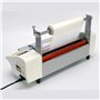 A2 + laminateur, Machine à Stratification en Papier Commercial, Machine à Stratification Thermique Portable 4 Rouleaux en Caoutc