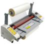 A2 + laminateur, Machine à Stratification en Papier Commercial, Machine à Stratification Thermique Portable 4 Rouleaux en Caoutc