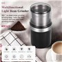 Moulin À Épices Électrique 200W – Mixeur en Acier Inoxydable Compact Et Portable avec Broyage À 360° Et Capacité De 200g – pour 