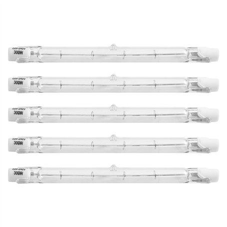 Asyduey Lot de 5 R7S 118 Mm 300 W 230 V