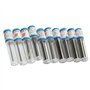 Feriany 101 Pièces/Lot Étape 0,01 mm Jauge de Précision en Acier Jauge de Bouchon Lisse Ensemble de Jauge de Trou Outil de Mesur